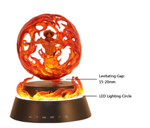 Creative Table Top - Magnetic Levitation Creative Dragon Balls Table Action Anime Toy Floating LED lights ACE Figures Set