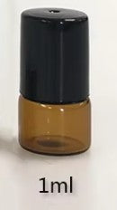 Wholesale Amber 1ml 2ml 3ml 5ml 10ml Rollerball glass bottles Perfume Glass Bottle