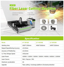 Laser Cutting Machine High Speed 3kw 4kw Laser Cutting Machine for Sheet Metal