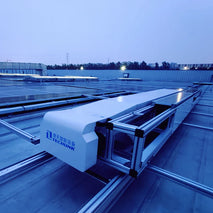 Tecklink Tlmax Ia4V Dry Robot Working Speed 12 Meters Per Minute For Angle 15 Solar Panels Clean