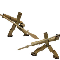 Bamboo Man Toy Handmade Homemade Little Bamboo Man