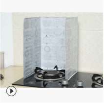 Printing Gas Stove Aluminum Foil Oil Baffle Plate Thermal Baffle Kitchen Cooking Oil Separator