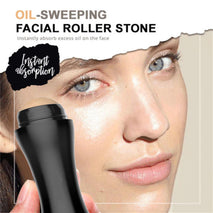 Natural Porous Volcanic Stone Oil-control Rolling Roller Makeup Face Care Tools Removable For Facial Cleaning Oil Absorption