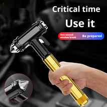Multi Functional Window Breaker With Car Safety Hammer