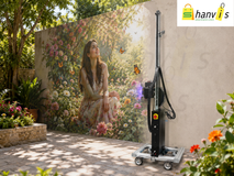 Dual Head Epson I1600 UV Wall & Floor Printer Machine | 3M Portable Digital Wall Printing System