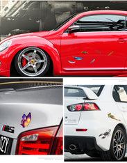 Car Body Scar Cover Funny Frog Sticker