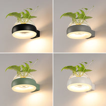 Coffee Shop Plant Lamp Bedroom Bedside Lamp