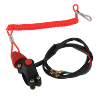 Shanvis Universal Engine Stop Kill Tether Switch Lanyard for ATV Racing Emergency
