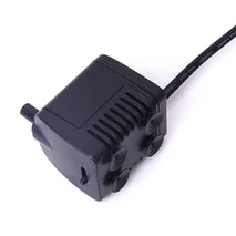 Trendy Retail AC 220V 7W Power Consumption 50Hz Frequency Plastic Aquarium Fountain Pond Water Pump Black