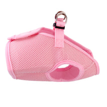 Trendy Retail Soft Mesh Breathable High Strength D-Ring Dog Harness Safety Equipment Pet Supplies Pink S