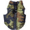 Trendy Retail Soft Comfortable Cotton Nylon Padded Autumn Winter Pet Dog Coat Vest Harness Camouflage M