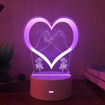 Small Night Light Plug - In Bedroom Bedside Lamp Table Lamp