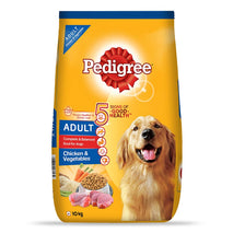 Pedigree Dry Food for Adult Dogs, Chicken & Vegetables Flavour, 10kg Pack