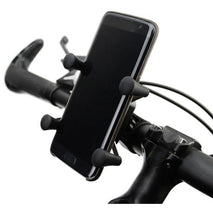 Shanvis Motorcycle Bike Holder Stand Handlebar Mount for Cell Phone Black