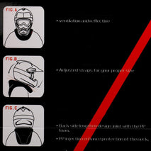 Shanvis Motorcycle Motocross Neck Brace Support Neck Guard Protection Protector N03