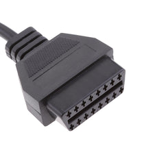 Shanvis OBD1 7-Pin Male to OBD 2 OBD II 16-Pin Diagnostic Adapter Cable For FORD EFI