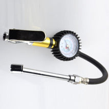 Shanvis Dual Chuck Auto Air Tire Inflator with Dial Gauge Auto Bike Compressor Automotive Tool