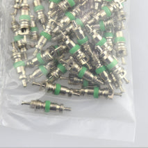 Shanvis 101 Pieces Assortment A/C AC Shrader Valve Core & Tool R12 HVAC Valves kit