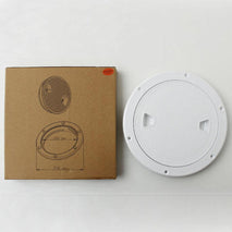 Shanvis Marine Boat RV White 8 Access Hatch Cover Screw Out Deck Plate