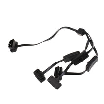 Shanvis 1 To 3 OBD2 Male To Female Splitter Extension Cable Connector With Switch