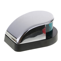 Shanvis 12V Stainless Bi-Color Combination Green Red LED Navigation Bow Running Light