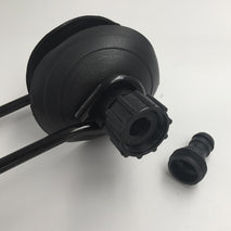 Shanvis Round Muff Motor Flusher for Boats Flush Away Sand/Salt Outboard Lower