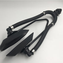 Shanvis Rectangular Muff Dual Flow Motor Flusher for Boats Flush Away Sand/Salt