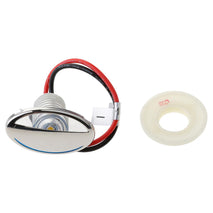 Shanvis Boat LED Down Courtesy Light Accent Stainless Bezel with Clear Lens - Warm White
