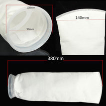 Trendy Retail 1Pcs 150um 4''x 15''Aquarium Fish Tank Marine Sump Felt Pre Filter Sock Bag Holder