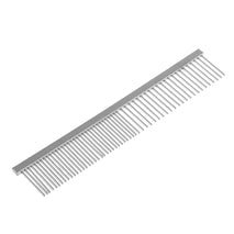 Trendy Retail Pet Supplies Dead Loose Hair Removal Flea Comb Stainless Pin Dog Cat Dual Density Grooming Clean Brush Pet Accessory -S