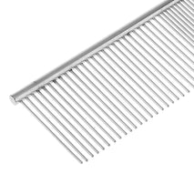 Trendy Retail Pet Supplies Dead Loose Hair Removal Flea Comb Stainless Pin Dog Cat Dual Density Grooming Clean Brush Pet Accessory -XL