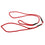 Trendy Retail Soft Smooth Durable Reusable Dog Walking Collar Traction Training Rope Pet Supplies Red 120cm