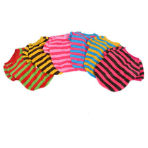 Trendy Retail Soft Smooth Comfortable Warm Blue Rose Red Stripe T Shirt Dog Cloth Apparel Pet Supplies L