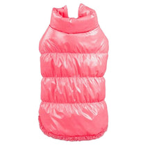 Trendy Retail Pet Dog Puppy Cat Clothing Supplies Winter Warm Padded Coat Down Jacket Vest Apparel Outfit Pink 2XL