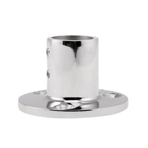 Shanvis Boat Hand Rail/Stanchion Round Base Hardware for 1''/25mm Tube 90 Degree Marine 316 Stainless Steel