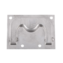 Shanvis Marine Grade Stainless Steel Boat Hatch Latch Flush Mount Lift Pull Ring Handle Boat Pull - 75x55mm, Silver