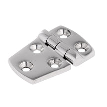 Shanvis Durable Marine Grade 316 Stainless Steel Short Side Door Cabin Hinge for Boats Caravan RV 2.24 x 1.5''