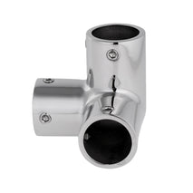 Shanvis Durable Boat Hand Rail Fittings 90°316 Marine Stainless Steel 3 Way Corner 7/8 inch