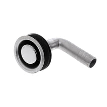 Shanvis 5/8' Marine Boat Fuel Breather Gas Tank Vent Stainless Steel Flush Mount 90 Degree