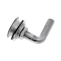 Shanvis 5/8' Marine Boat Fuel Breather Gas Tank Vent Stainless Steel Flush Mount 90 Degree