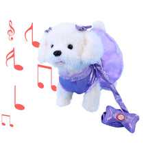 Funny Electronic Pets Robot Dog Battery Operated for Children Toys Toddler Purple