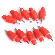 Trendy Retail 10 Pieces Water Nipple Drinker Screw In Poultry Chicken Hen Duck Drinker