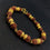 Adorable Gold Plated Mens Rudraksha Bracelet