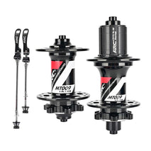 Trendy Retail MTB Bike Hub Front Rear Disc Brake Hubs Quick Release Skewers Black 8-11S