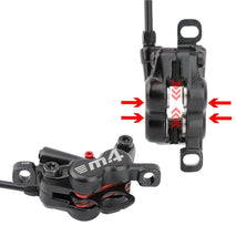 Trendy Retail MTB Hydraulic Disc Brake Set Front Rear Caliper Lever Front Right Level