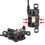 Trendy Retail MTB Hydraulic Disc Brake Set Front Rear Caliper Lever Front Right Level