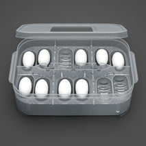 Trendy Retail CM Reptile Egg Incubation Box Hatching Plastic Container with 12 Egg Holes