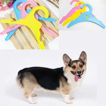 Trendy Retail 10xSmall Plastic Clothes Hangers for Pet Dog Puppy Cat Clothing Garment 19cm