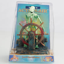 Trendy Retail Aquarium Ornament Bubbling/Bubble SKELETON with Air Pump Connector for Fish Tank Micro Landscape Decoration