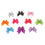 Trendy Retail 10PCS/LOT Mini Handmade Pet Dog Hair Accessories Headdress Bows Rubber Bands